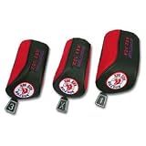 Boston Red Sox MLB Mesh Barrel Headcovers (Set of 3) by McArthur Golf.