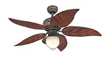 Westinghouse 7861920 Oasis 48-Inch Ceiling Fan, Oil-Rubbed Bronze