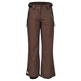 COX SWAIN Damen 2-Lagen Ski Snowboard Funktionshose Base LDT, Farbe: Brown, Größe: XS