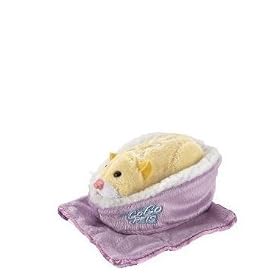 Zhu Zhu Pets - Purple Blanket and Purple Bed
