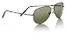 Serengeti Medium Aviator - Shiny Gun Framae & 555nm Polarized Lens