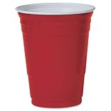 SOLO Cup Company Products - SOLO Cup Company - Plastic Party Cold Cups, 16 oz., Red, 50/Pack - Sold As 1 Pack - Ideal for everyday use and parties. - Disposable. - Durable.
