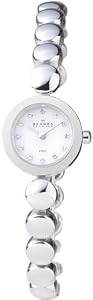 Skagen Classic Mesh Stainless Steel Crystal Ladies Watch 107SSSD