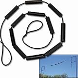Stackhouse Elastic Crossbar-Black Foam, High Jump, Cross Bars, Track & Field