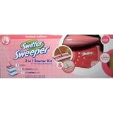 Swiffer Sweeper 2 in 1 Starter Kit Limited Edition Pink