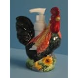 Rooster 3-Dimensional Soap/Lotion Dispenser NEW