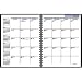 / AAGG40000 / Monthly Planner, Unruled, 6-7/8 x 8-3/4, Black / Sold as 1 EA
