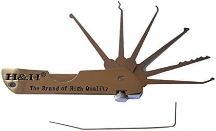 Picklock24 Pocket Lock Pick Set (5 Picks)