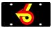 Grand National - License Plate - Carbon Stainless-Style