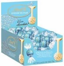 Lindt Lindor Truffles - Stracciatella (White Chocolate Shell w/Cocoa Pieces) 60 pieces