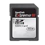 Sandisk - Carte Secure Digital (SDHC) extreme III (20mo/sec) - 8 Go
