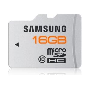 Samsung MB-MPAGA 16 GB microSDHC Flash Memory Card