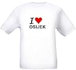 I LOVE OSIJEK - City-series - White T-shirt