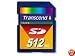 Transcend TS512MSDM 512MB Mini Secure Digital Card