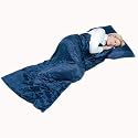 Silk Sleep Sack - Blue (84x36")