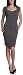 Necessary Objects Junior's Princess Seamed Ponte Two Pocket Dress