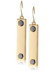 Kenneth Cole New York "Modern Status" Rectangle Drop Earrings