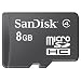 SanDisk 8GB microSDHC Memory Card w/ SD Adapter