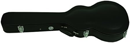 ALLEN EDEN Black Hard Shell Guitar Case for Arch Top Les Paul
