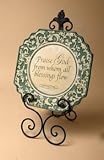 Praise God From Whom All Blessings Flow Sentiment Platter, Set of 2 (Easel Not Included)