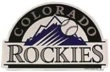 Colorado Rockies Logo MLB Car Magnet