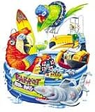 Jimmy Buffett Sticker- Pool Party