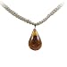 Fossil Bee - Hemp Choker Necklace