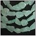 Aquamarine Nugget Beads Smooth Contoured 10mm 14