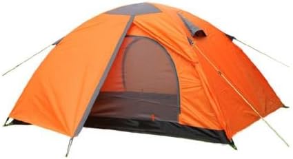 Outdoor Camping 2 Person Tent 4 Season Double Wall Layer with Backpack Tent