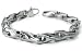 Tungsten Carbide Men's Wheat Link Bracelet