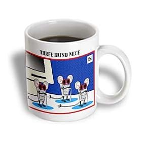 Three Blind Mice - 11oz Mug by 3dRose LLC