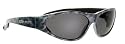 Body Glove 90244 Polarized High Impact Safety Glasses, Silver Frame, Gray Lens