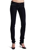 Sale True Religion Women’s Julie Pave Skinny Leg Jean, Indigo Body Rinse, 27