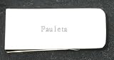 Money clip with engraved name: Pauleta