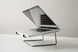 Produkt-Bild: Laptopst&auml;nder "simply" Edelstahl