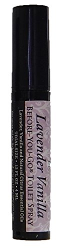 Poo-Pourri Before-You-Go Toilet Spray 4ML Bottle , Lavender Vanilla