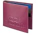 Marc By Marc Jacobs Limited Edition Leather Logo Color Block Billfold Wallet Burgundy Multi