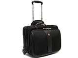 New Swiss Gear By Wenger Patriot Wheeled Computer carrying Case trolley handle business organizer