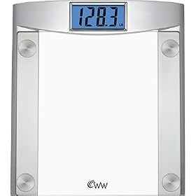 CONAIR Weight Watchers WW48GD Glass Weight Tracking Scale
