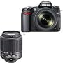 Nikon D90 Digital SLR Camera with AF-S DX NIKKOR 18-105mm f/3.5-5.6G ED VR Lens & 55mm - 200mm f/4-5.6G ED AF-S DX Zoom Lens U.S.A. Warranty