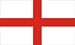 ENGLAND UNITED KINGDOM ST GEORGE S CROSS WHITE RED FLAG