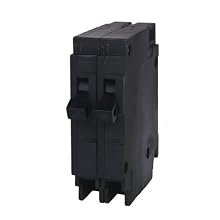 Siemens Q2020 Two 20-Amp Single Pole 120-Volt Circuit Breakers, for use only where Type QT breakers are allowed