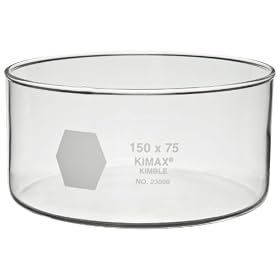 Kimble Kimax, Crystallizing Dishes, 170 x 90mm (Pack of 4)