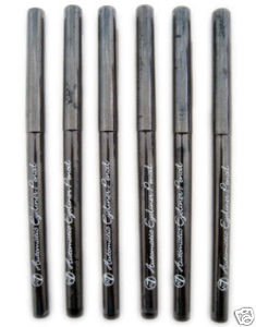 Twist Up Khol Eyeliner Pencil - 6 for &Acirc;&pound;5.95 - Black