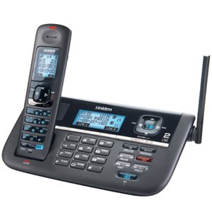 Uniden DECT 6.0 2-Line Cordless Phone System with Caller ID and Answering System