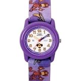 Timex Kids’ Time Teacher Purple Monkey Stretch Band Watch #T7B581