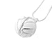 Spinningdaisy Jumping Strike Volleyball Necklace