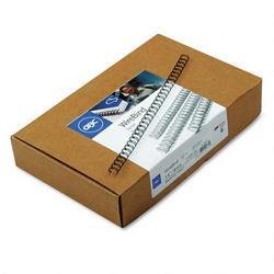 WireBind Spines, 1 4 40-Sheet Capacity, Black, 100 per Box by GBC