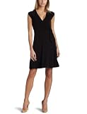 Mac & Jac Women's Faux Wrap Front Knit Dress
