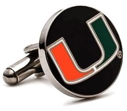 Cufflinks - Miami Hurricane